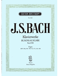 J.S.Bach - Klavierwerke (Busoni-Ausgabe) Band XXI / Εκδόσεις Breitkopf