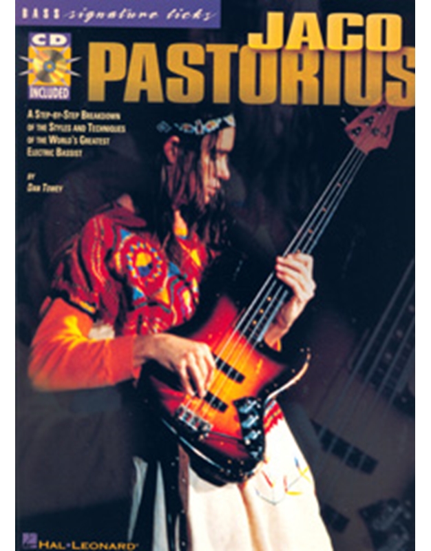 Jaco Pastorius-Bass signature licks + CD