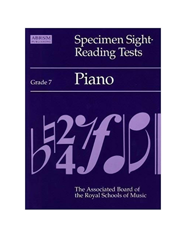 Specimen Sight -Reading Tests Grade 7