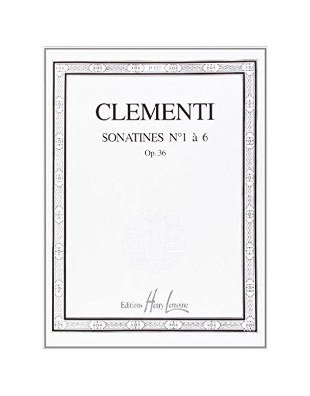 Clementi - Sonatines Op.36