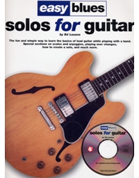 Easy Blues Solos For Guitar + CD
