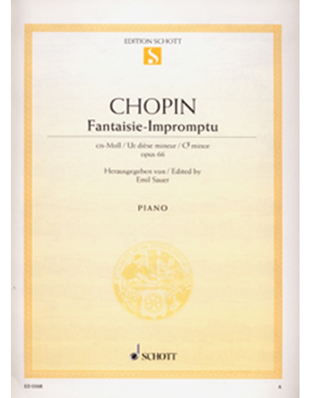 Frederic Chopin - Fantaisie/Impromptu C# minor opus 66 / Schott editions