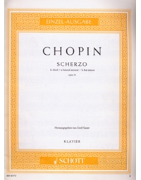 Frederic Chopin - Scherzo in B flat major opus 31 / Εκδόσεις Schott