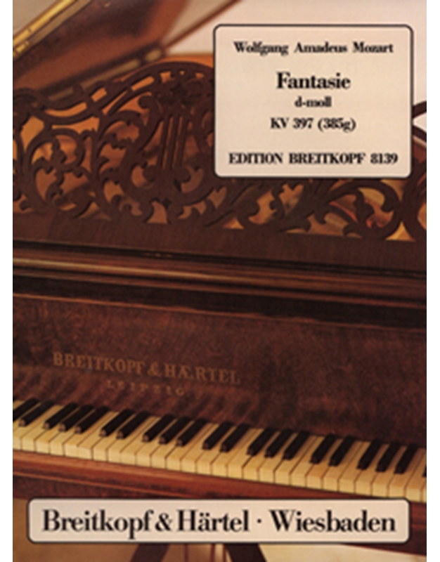 W.A.Mozart - Fantasie d-moll KV 397 / Εκδόσεις Breitkopf