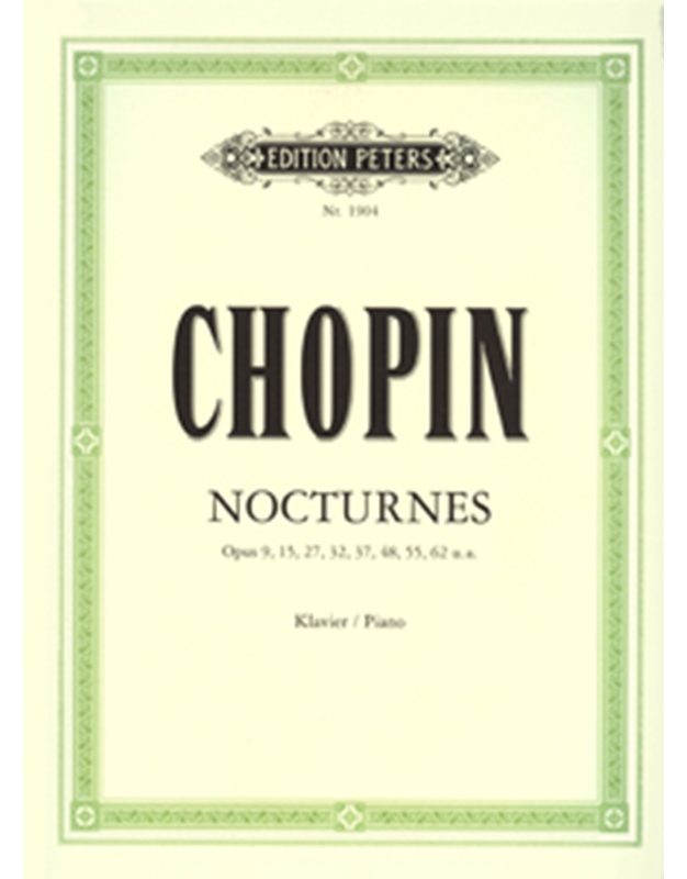 Frederic Chopin - Nocturnes / Peters editions