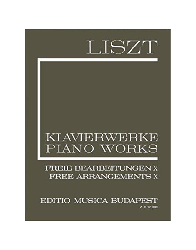 Liszt -  Free  Arrangements N.10