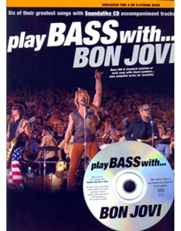 Bon Jovi-Play bass with...+ CD