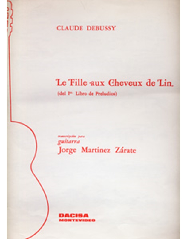Debussy Claude - Le Fille aux Cheveux de Lin