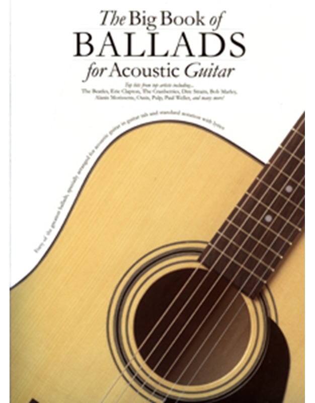The Big Book of Ballads for Acoustic Guitar