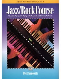 Alfred's Basic Piano Library-Jazz/Rock Course Level 3