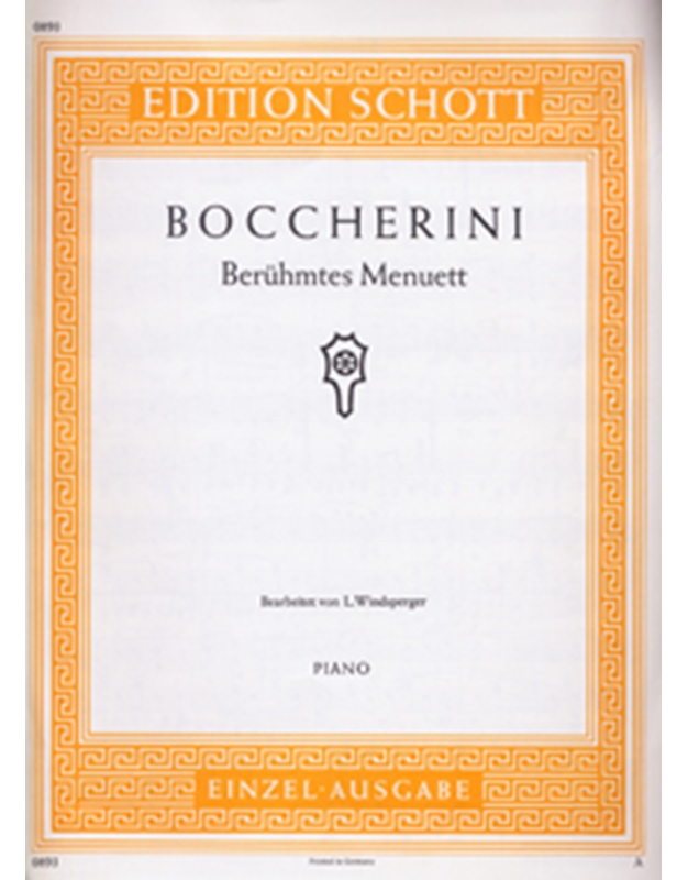 Boccherini - Beruhmtes  Menuett 