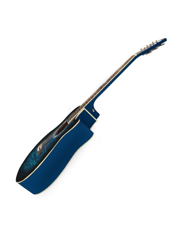 GRANITE AG-2BLS Acoustic Guitar Blue Burst