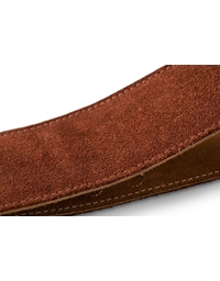 TAYLOR 4400-25 Embroidered Suede Choc 2.5" Ζώνη Κιθάρας Δερμάτινη