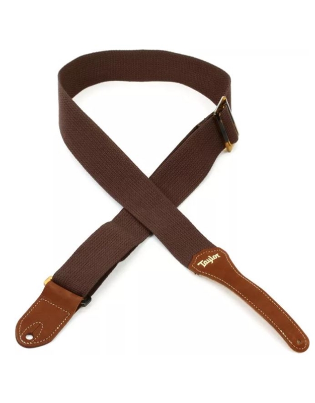 TAYLOR 4001-20 GS MINI Chocolate Brown 2'' Acoustic Guitar Strap