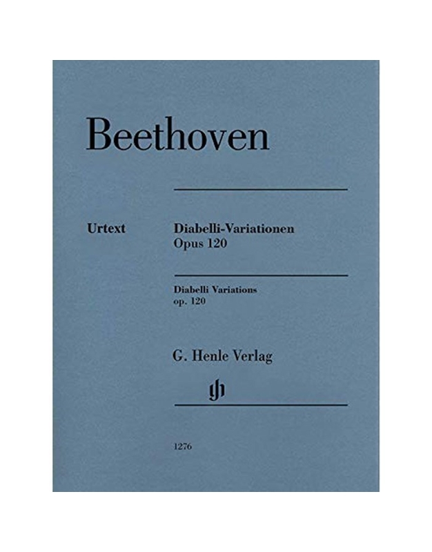 Ludwig Van Beethoven - Diabelli Variations op. 120/ Εκδόσεις Henle Verlag- Urtext