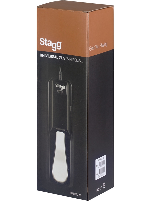 STAGG SUSPED 10 Sustain Pedal with Cable & Polarity Switch