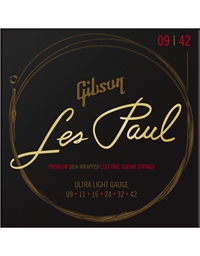 GIBSON SEG-LES9 Les Paul Premium Χορδές Ηλεκτρικής Kιθάρας Σετ (09-42)