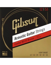 GIBSON SAG-CBRW12 Acoustic Guitar String Set Light (12-53)