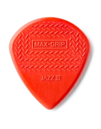 DUNLOP 471P3N NYL Max-Grip Jazz III Πέννες (Σετ 6 τμχ)