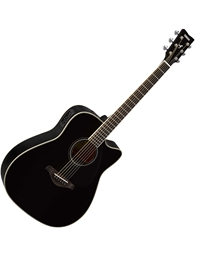 YAMAHA FGX-820C BLII Black Εlectric Acoustic  Guitar