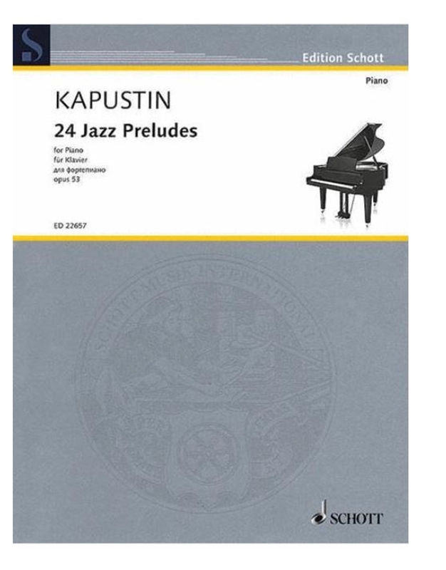 Kapoustin 24 Jazz Preludes op.53 (1988)