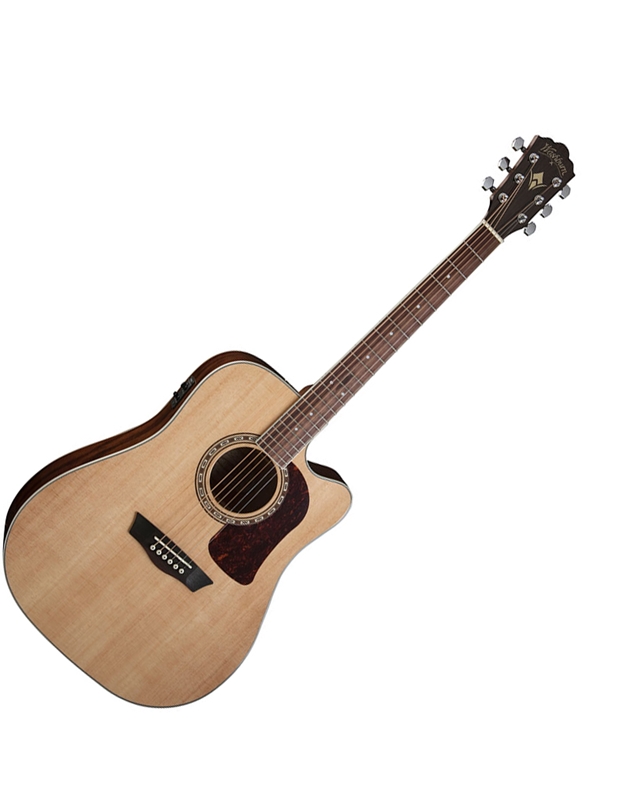 WASHBURN D-10SCE Νatural  Electric Acoustic Guitar