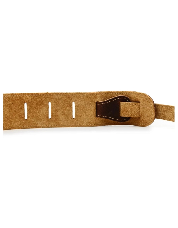 TAYLOR 4101-25 2.5'' Leather Guitar Strap - Suede Back
