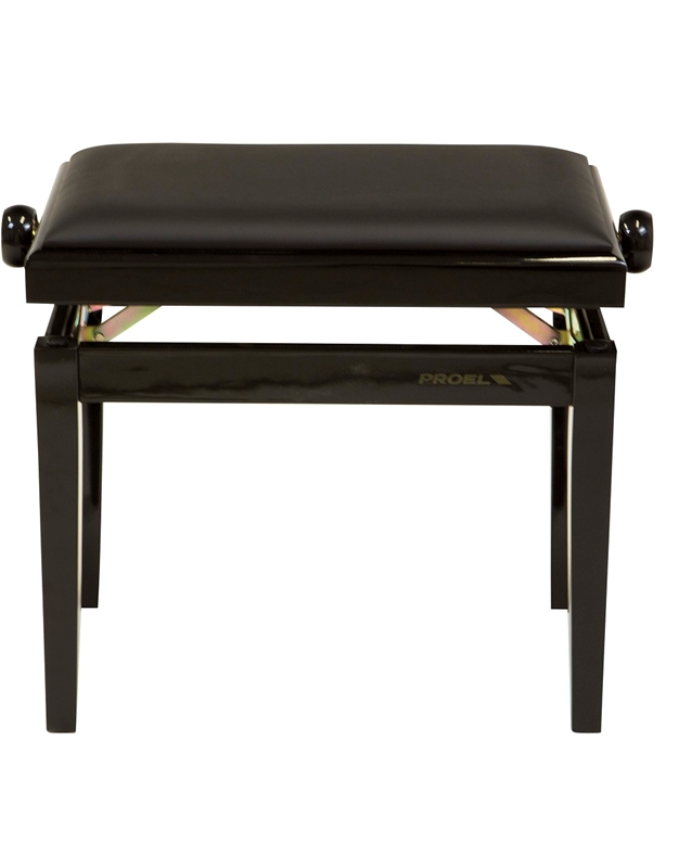 PROEL PB90SSRBK Adjustable Piano Bench Bright Black