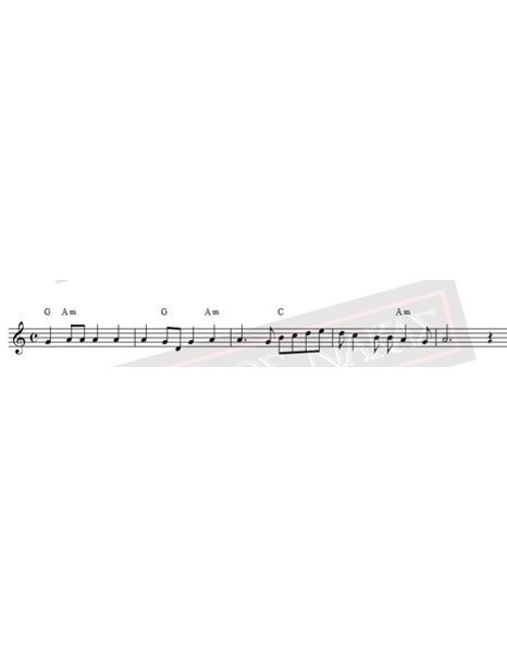 Σαράντα Παλικάρια - Μουσική - Στίχοι: Παραδοσιακό- Παρτιτούρα για download