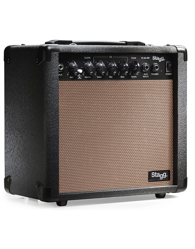 STAGG 15 AA Acoustic Guitar Amplifier 15W