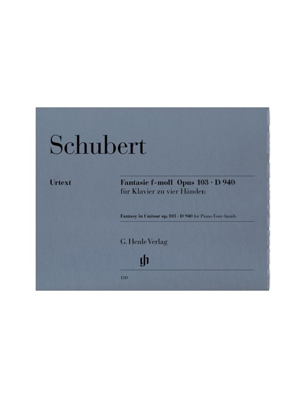 Schubert Fantasia in F Min Op.103 D 940