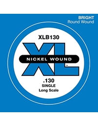 D'Addario XLB130 Nickel wound Single Bass String