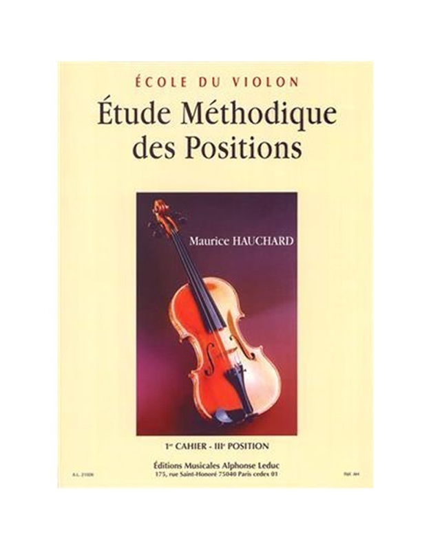 Etude Methodique Des Position Vol. 1 - Maurice Hauchard