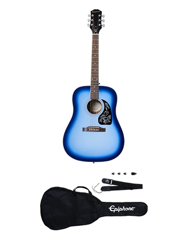EPIPHONE Starling Blue Player Pack Acoustic Guitar