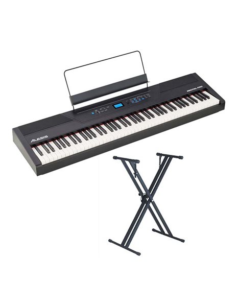 ALESIS Recital Pro Stage Piano with Stand Βundle < Bundles | Nakas