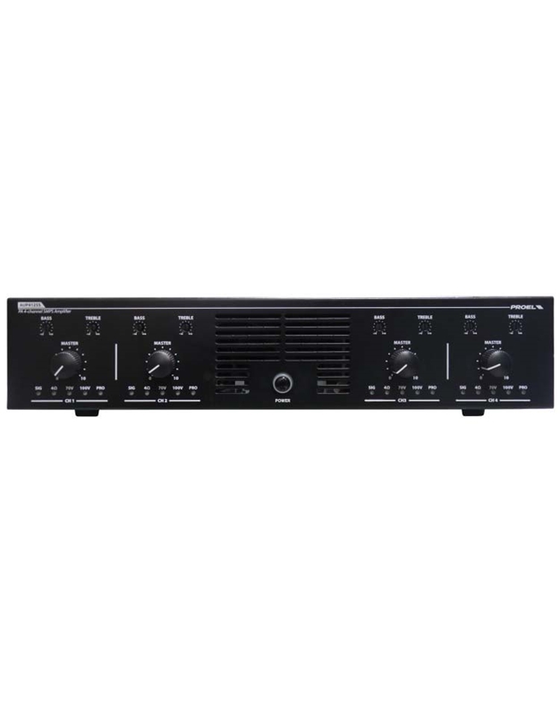 PROEL AUP-4125-S Power Amplifier 100V/4x125W