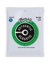 MARTIN MA-150S Authentic Silked Acoustic Guitar String Set (13-56)
