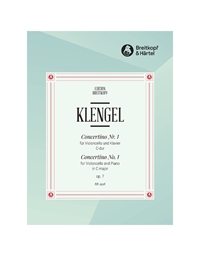 Klenger Concertino No.1 in C major Op.7  – Breitkopf Edition