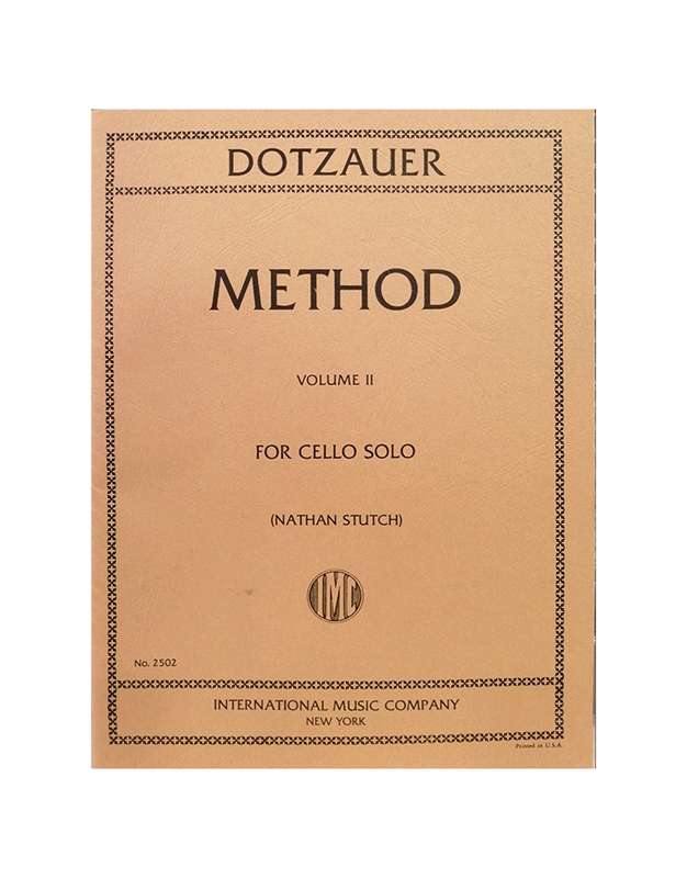 Dotzauer Method Vol. II