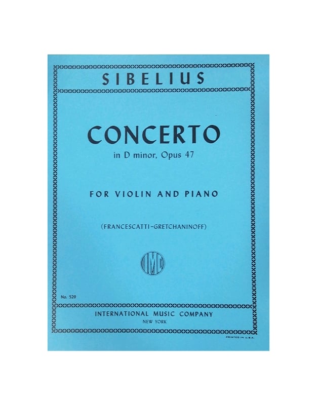 Sibelius Concerto D Minor, Op.47