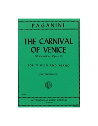 Paganini The Carnival Of Venice Op.10