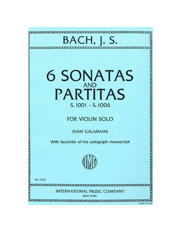 Bach J.S.6 Sonates And Partites