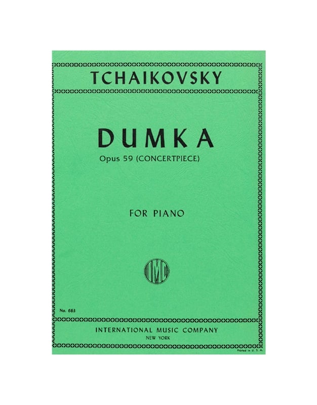 Tchaikowsky Dumka Op. 59