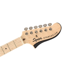 FENDER Squier Contemporary Active Starcaster Maple Flat Black Electric Guitar