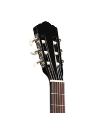 STAGG SCL50 1/2- BLK High Gloss Classical Guitar 1/2