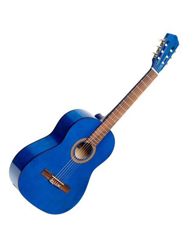 STAGG SCL50 1/2- BLUE High Gloss Classical Guitar 1/2