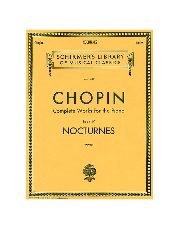 Chopin - Complete Works Book IV - Nocturnes