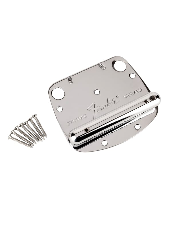FENDER Mustang Dynamic Stoptail Assembly Tailpiece Γέφυρα