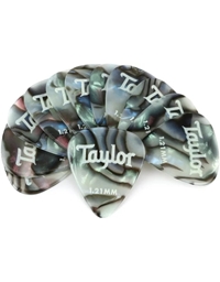 TAYLOR  351 Celluloid Abalone  Picks  1.21mm (12-Pack)