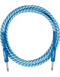 FENDER Icicle Holiday Blue Instrument Cable 3m